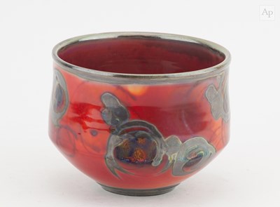 Lot 153 - ALAIN DEJARDIN; a lustred stoneware bowl...