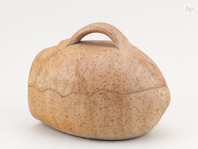 Lot 403 - Muchelney Pottery; a stoneware chicken brick...