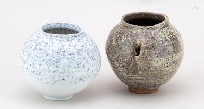 Lot 146 - ADAM BUICK (born 1978); a pierced stoneware...