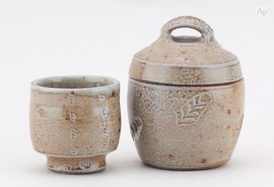 Lot 569 - PHIL ROGERS (1951-2020); a small salt glazed...