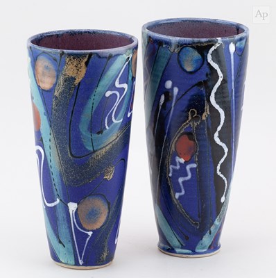 Lot 459 - LEA PHILLIPS (born 1960); a pair of slender...