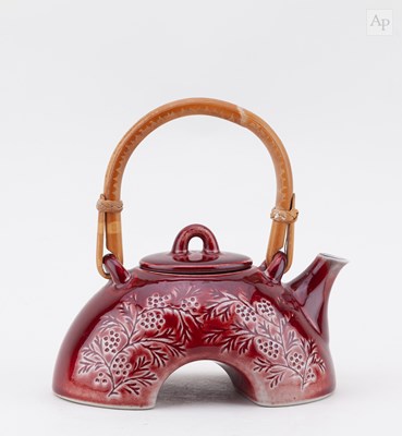 Lot 279 - DAVID JAMES WHITE (1934-2011); a porcelain...