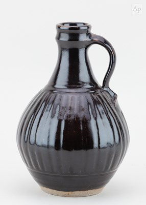 Lot 729 - URSULA MOMMENS (1908-2010); a fluted stoneware...