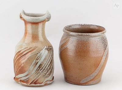 Lot 627 - RUTHANNE TUDBALL (born 1948); a lugged faceted...