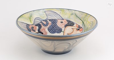Lot 147 - ADRIAN BROUGH (born 1962); a large earthenware...