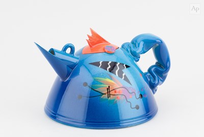 Lot 592 - RICHARD GODFREY (1949-2014); an earthenware...