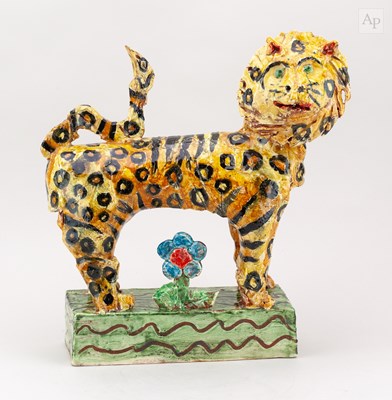 Lot 211 - BEN FOSKER (born 1960); a large slip decorated...