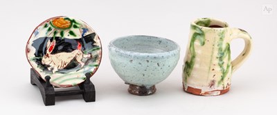 Lot 213 - BEN FOSKER (born 1960); a slip decorated...