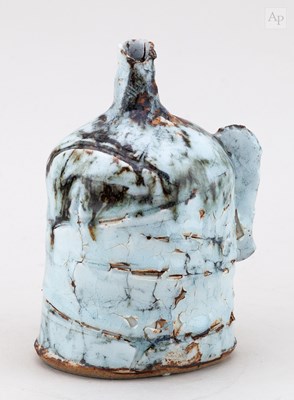 Lot 365 - JANE WHEELER (born 1950); a stoneware 'layer'...