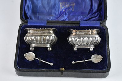 Lot 367 - JAMES DEAKIN & SONS; a pair of Edward VII...