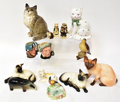 Lot 138 - A collection of various cat and other animal...