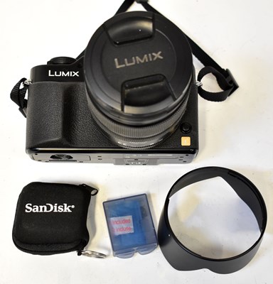 Lot 347 - PANASONIC; a Lumix DMC-L1 digital camera, in...