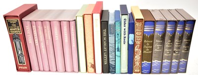 Lot 990 - FOLIO SOCIETY; twenty-two hard backed books,...