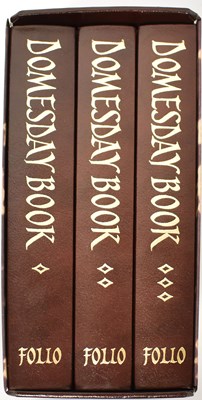 Lot 988 - FOLIO SOCIETY; The Domesday Book, in three...