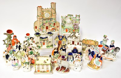 Lot 119 - STAFFORDSHIRE; a collection of 19th century...