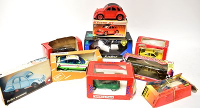 Lot 489 - Nine boxed diecast and other model Citroën...