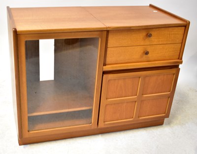 Lot 3 - A Nathan mid-century teak crossbanded nest of...