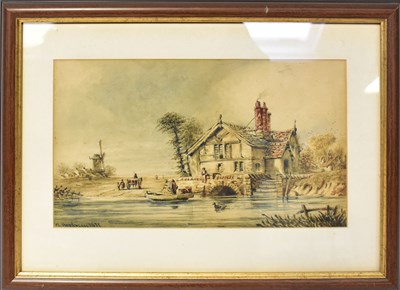 Lot 390 - WILLIAM HERDMAN (British, 19th century);...