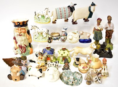 Lot 198 - A quantity of ceramics and other items, to...