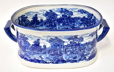 Lot 182 - A 19th century style Regency Ironstone blue...