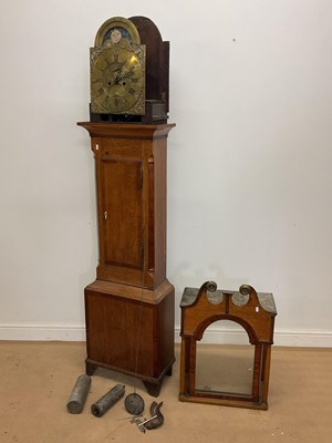 Lot 821 - An early 19th century oak and mahogany...