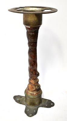 Lot 521 - SS CITY OF BRUSSELS; a ship's metal and brass...