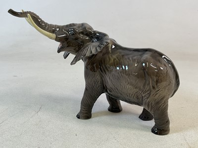 Lot 450 - BESWICK; a model of an adult African elephant,...