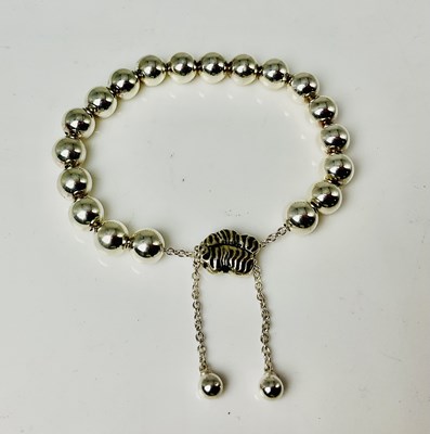 Lot 589 - GEORG JENSEN; a sterling silver Moonlight...