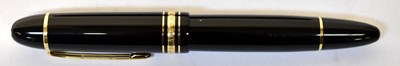 Lot 306 - MONTBLANC; a Meisterstück No. 149, fountain...