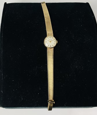 Lot 691 - FAVRE-LEUBA; a lady's vintage 9ct yellow gold...