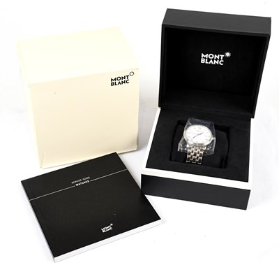 Lot 819 - MONTBLANC; an unused Tradition date automatic...