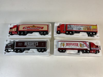Lot 10 - MATCHBOX COLLECTIBLES; four Freightliner...
