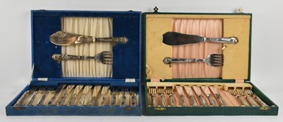 Lot 1173 - WILLIAM YATES LTD; a cased set of George VI...
