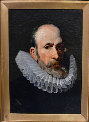 Lot 372 - UNATTRIBUTED; a 19th century oil on canvas,...