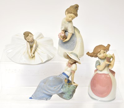 Lot 127 - NAO; four figures, comprising 1283 'Ballerina',...