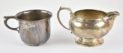 Lot 1214 - MAPPIN & WEBB LTD; a George VI hallmarked...