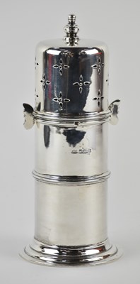 Lot 1190 - STEVENSON & LAW; a George V hallmarked silver...