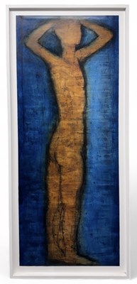 Lot 147 - JOHN EMANUEL (born 1930); oil and mixed media...
