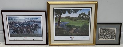Lot 2009 - GRAEME W BAXTER; a signed artist's proof print,...