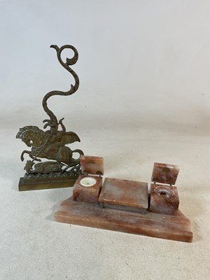 Lot 195 - A 19th century George and the Dragon loaded...