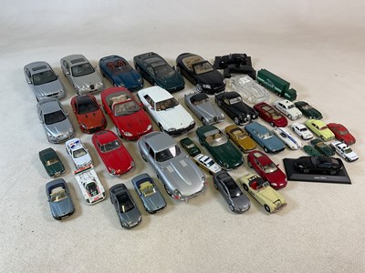 Lot 151 - A quantity of Jaguar diecast toy cars, to...