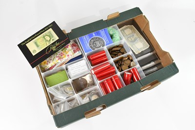 Lot 1126 - A large collection of coins comprising half...