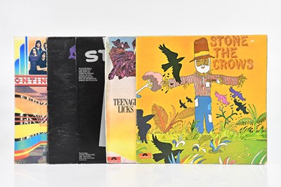 Lot 47 - STONE THE CROWS; five albums comprising self...