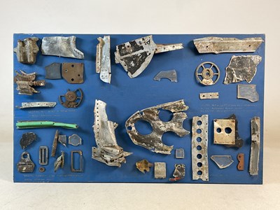 Lot 234 - A collection of WWII aircraft crash site...