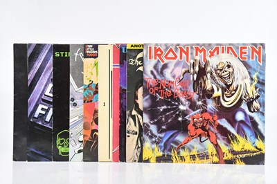 Lot 224 - ROCK/HEAVY METAL; ten albums, to include six...