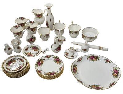 Lot 556 - ROYAL ALBERT; a quantity of 'Old Country Roses'...
