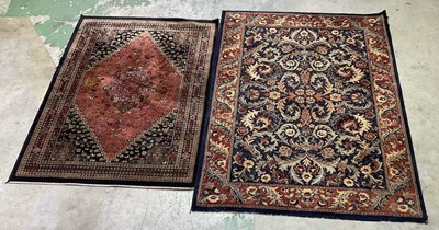 Lot 725 - A pair of machine woven rugs, in Middle...