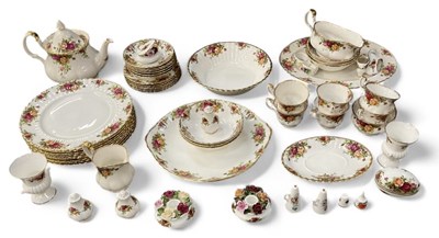 Lot 521 - ROYAL ALBERT; a quantity of 'Old Country Roses'...