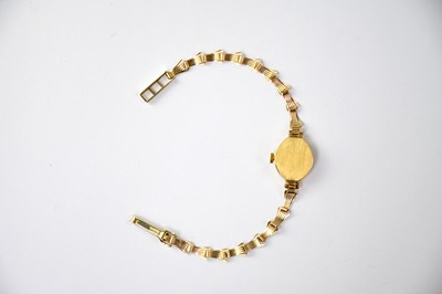 Lot 1270 - EVERITE; a 9ct gold ladies' cocktail watch,...