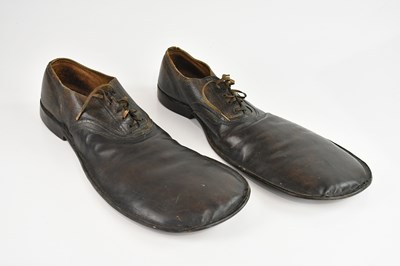 Lot 1031 - A pair of late 19th century brown leather...